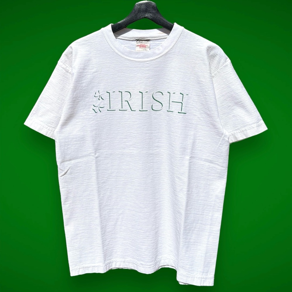 Vintage 90s Irish Shamrock tee
